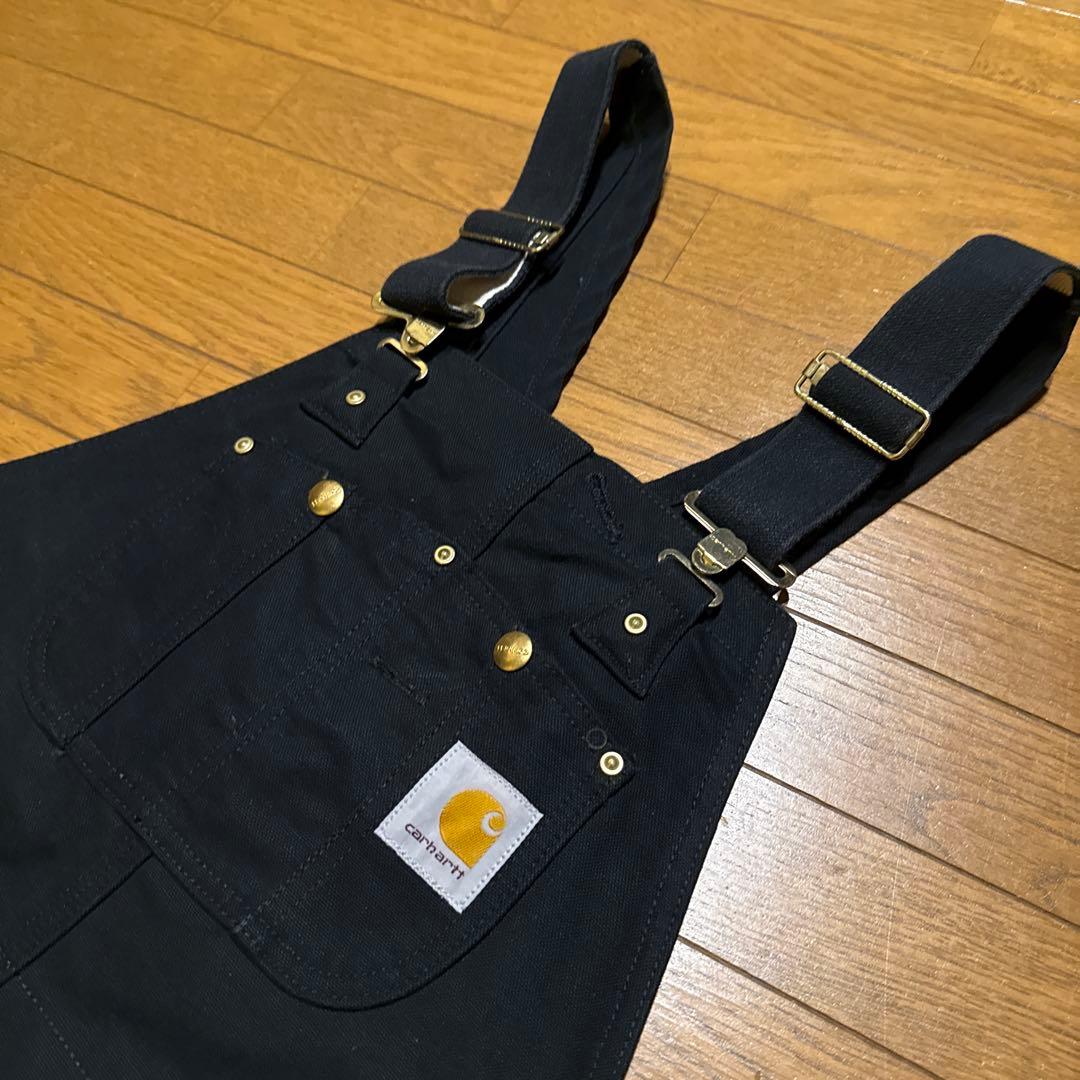 カーハート オーバーオール　ブラック　サイズ32インチ　希少2003年製