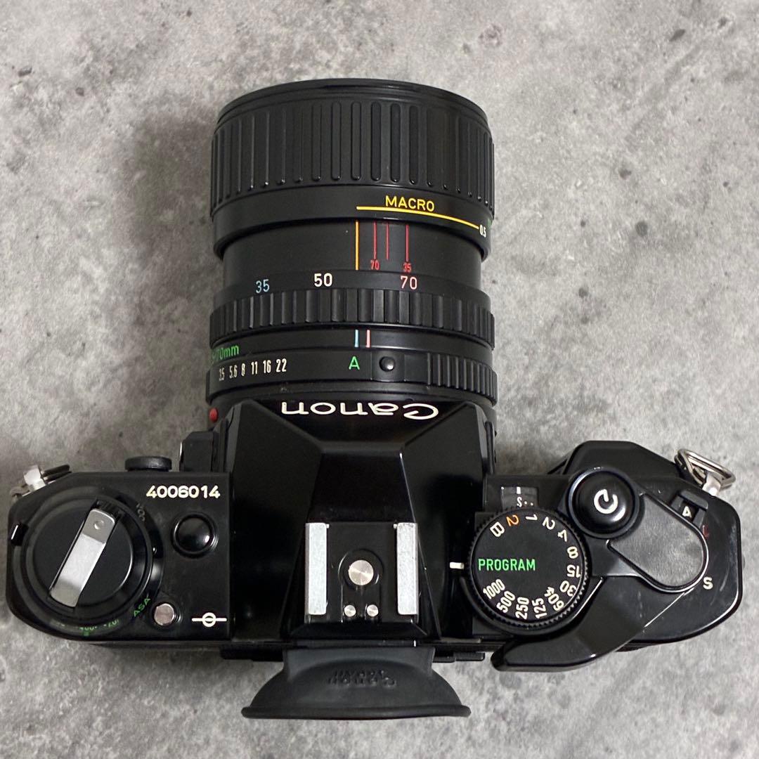 ⭐️美品⭐️モルト交換済⭐️Canon AE-1 PROGRAM ＋ズームレンズ
