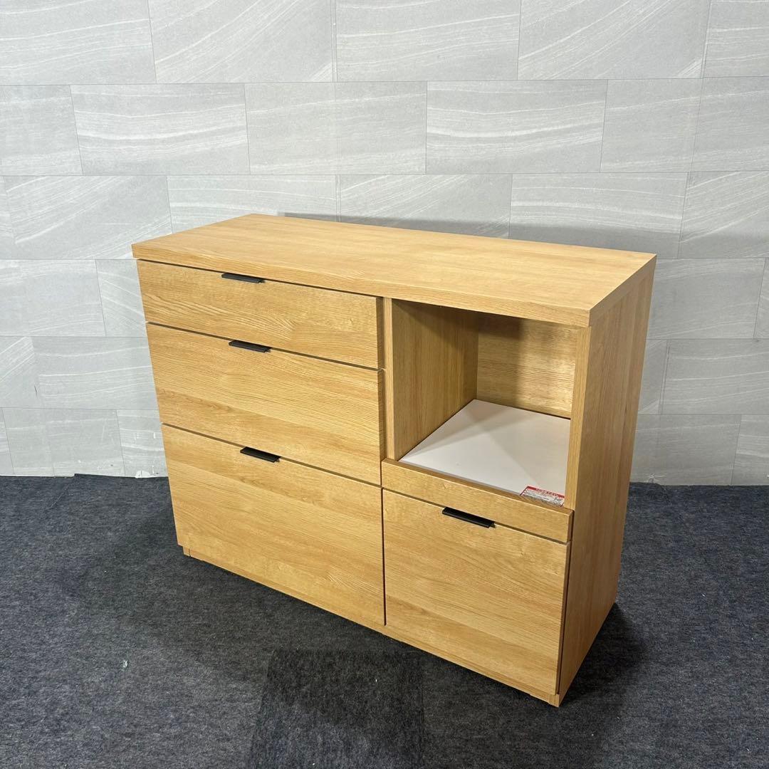 ニトリ キッチンカウンター エトナ105CT 食器棚 幅105cm d4286