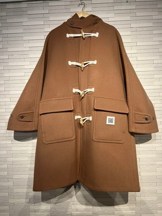 2021AW フミトガンリュウ　ダッフルコート　ベージュ　サイズ2