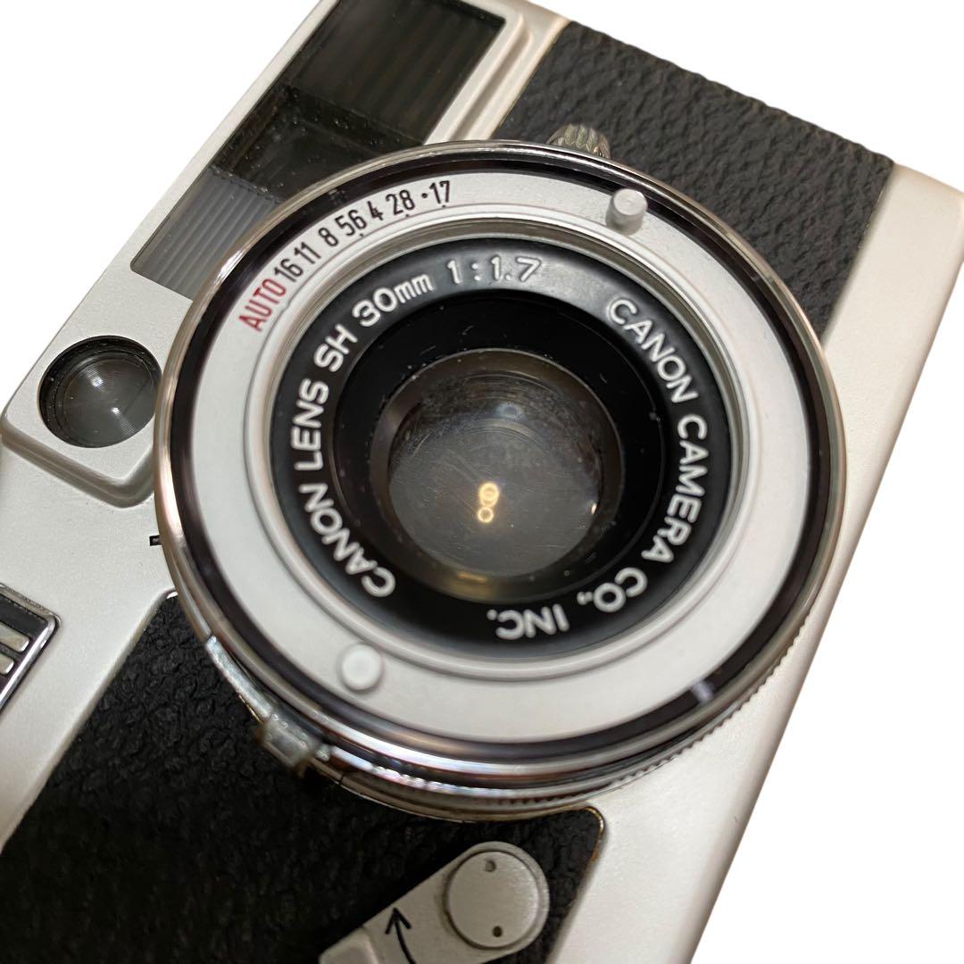 【良品】Canon キャノン demi EE17 コンパクトフィルムカメラ