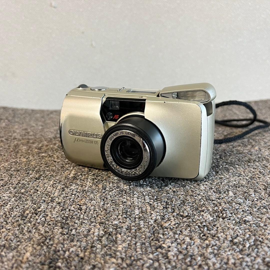A63 オリンパス μ mju ZOOM 105 コンパクトフィルムカメラ✨