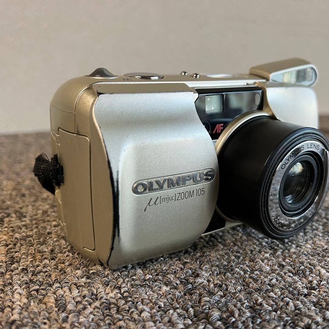 A63 オリンパス μ mju ZOOM 105 コンパクトフィルムカメラ✨