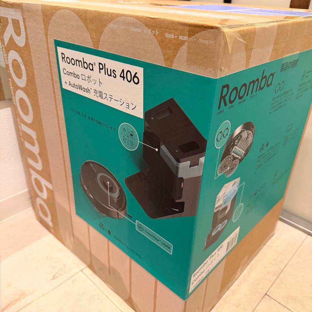 新品未開封 Roomba Plus 406 Combo ロボット 405