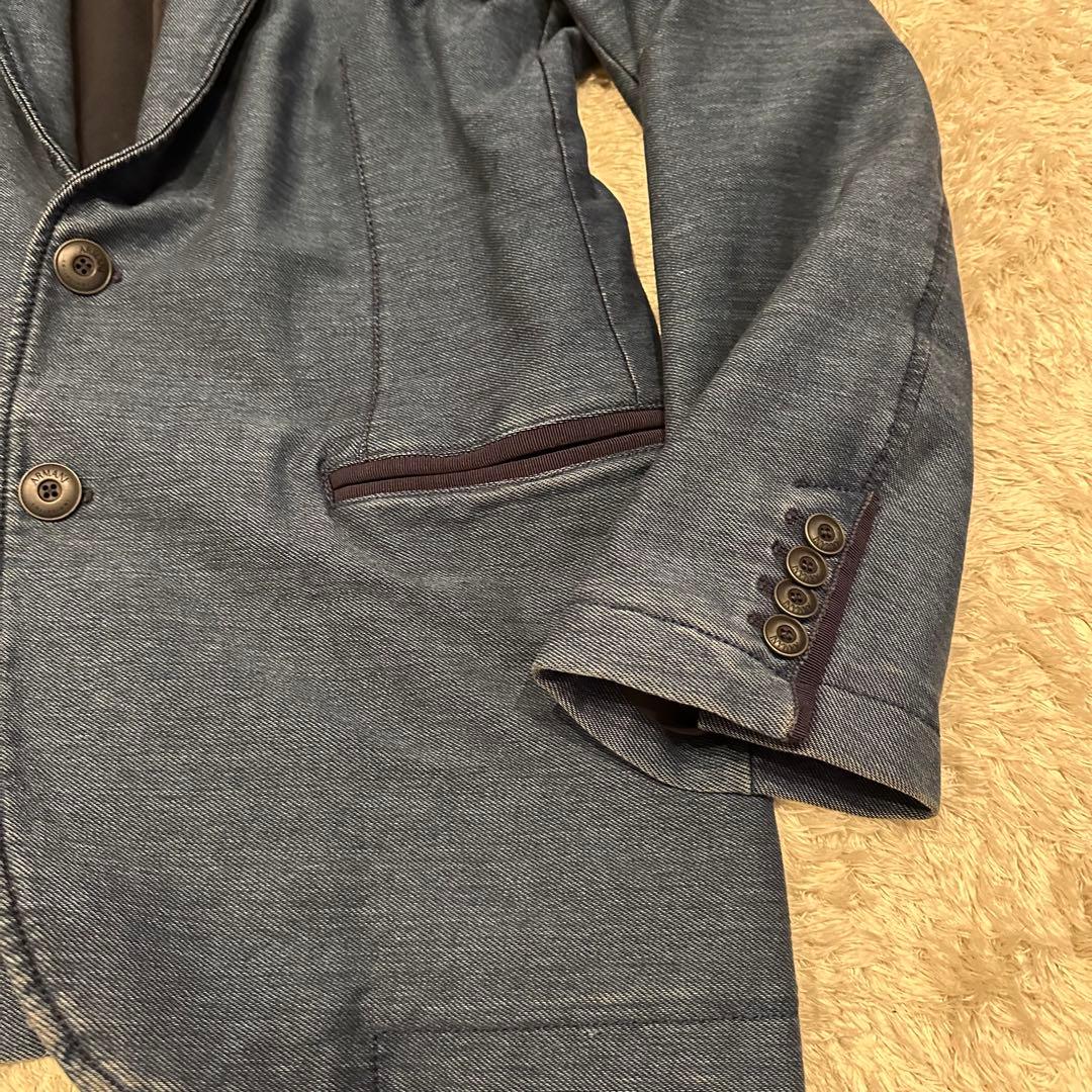 アルマーニコレッツォーニ　テーラード ジャケット　メンズ　サイズ48 デニム