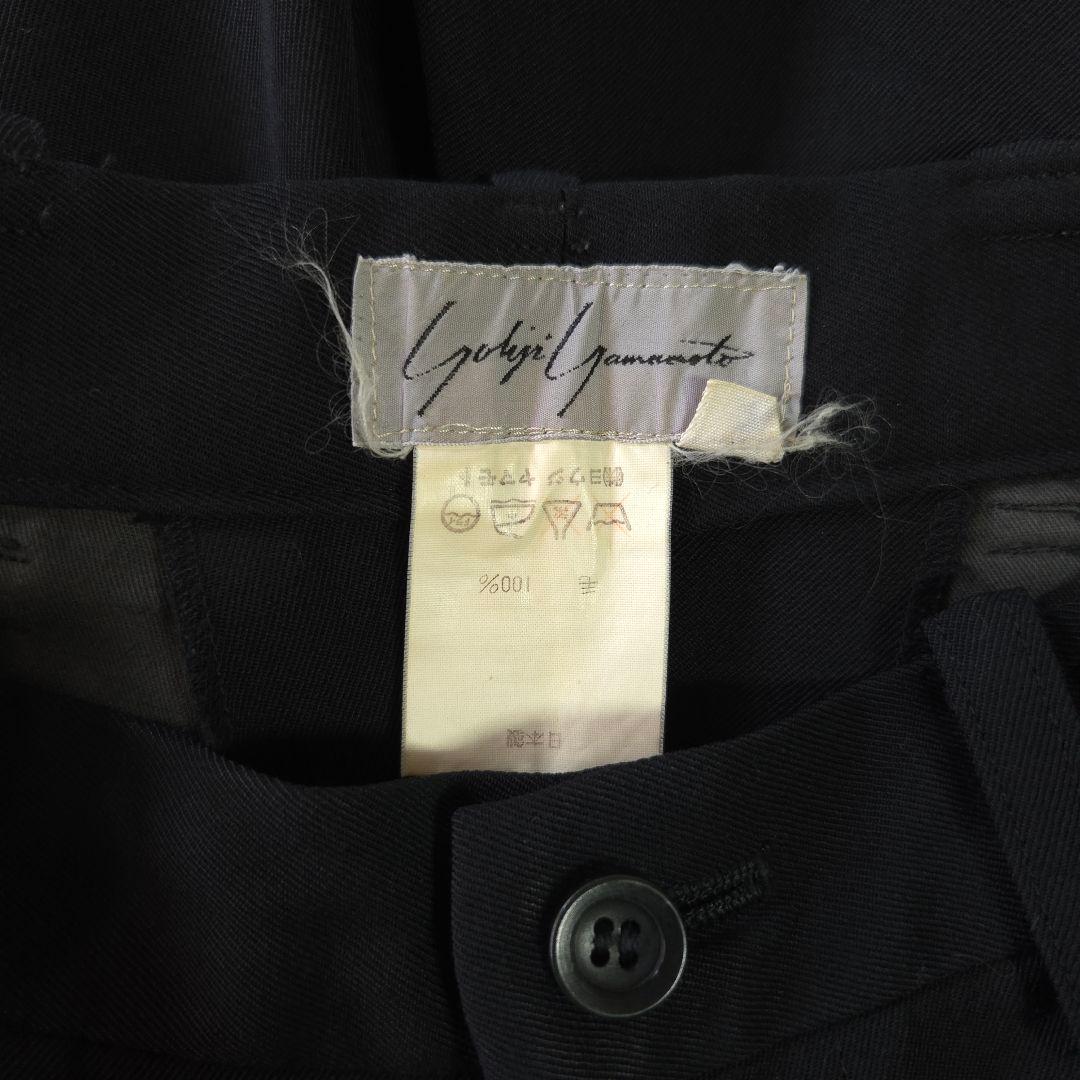 80's Yohji Yamamoto femme ウールギャバショートパンツ