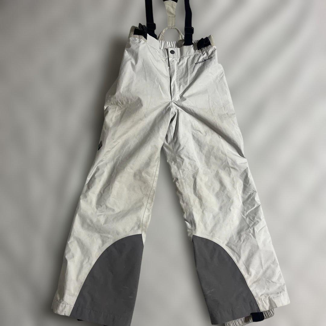 モンベル　子ども用スキーウェア ネイビー/ライム140