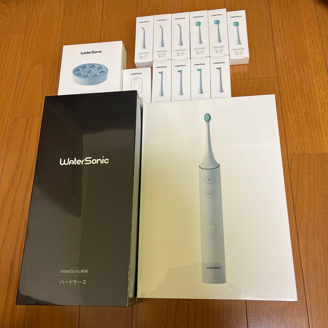 電動歯ブラシ　Water Sonic 付属品フルセット