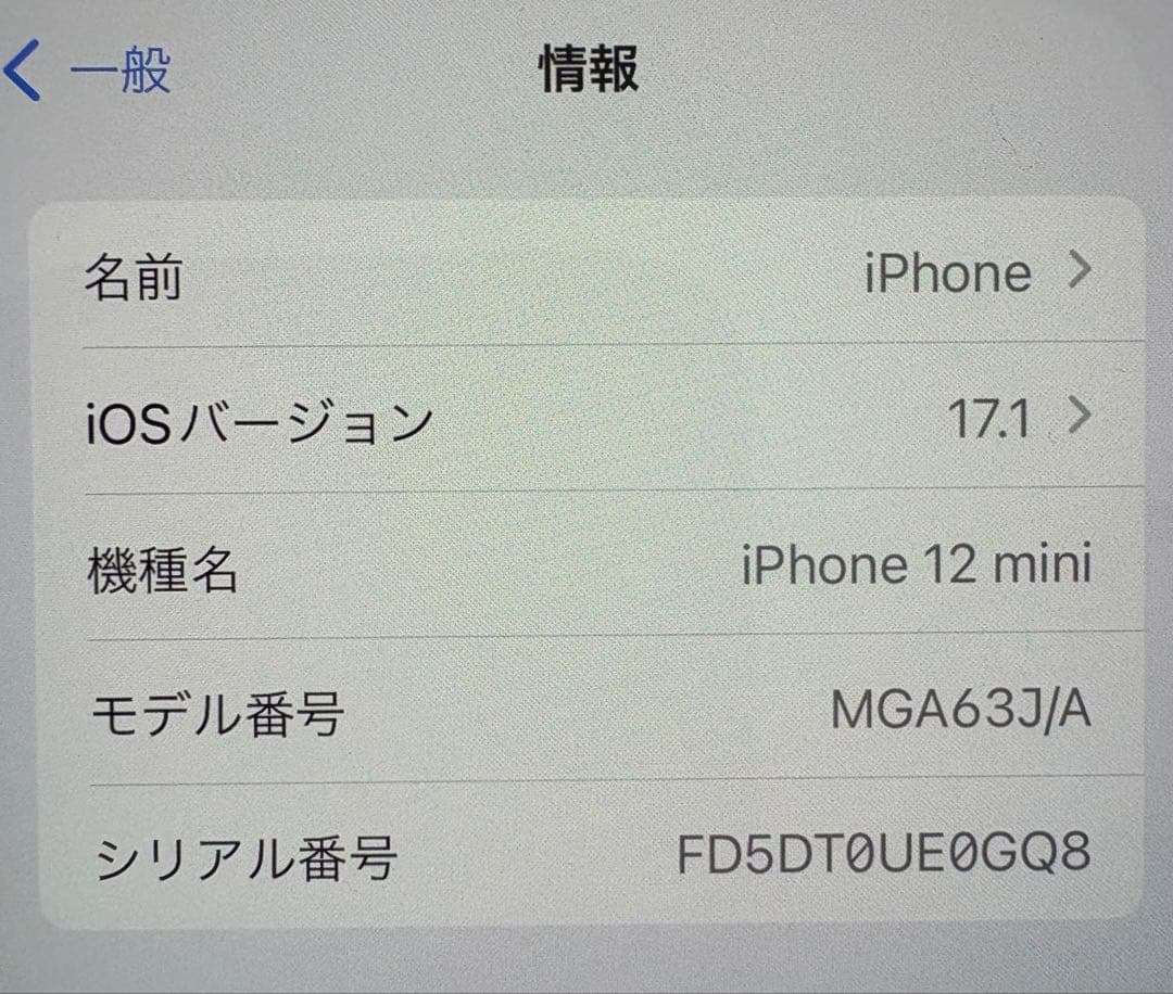 【美品】iPhone 12 mini 本体 ·ケーブル·ケース·フィルム付
