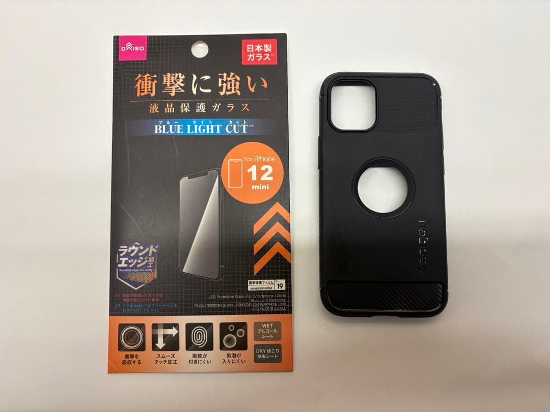 【美品】iPhone 12 mini 本体 ·ケーブル·ケース·フィルム付