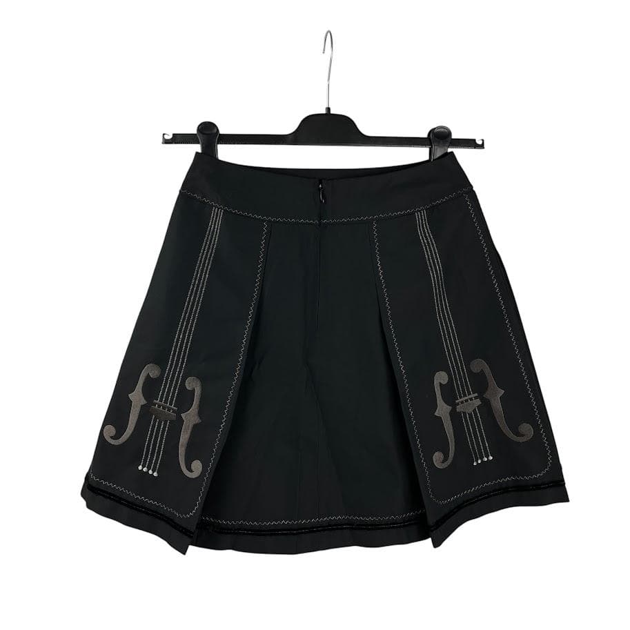 未使用●Jane Marple ジェーンマープル● 希少 バイオリン刺繍スカート