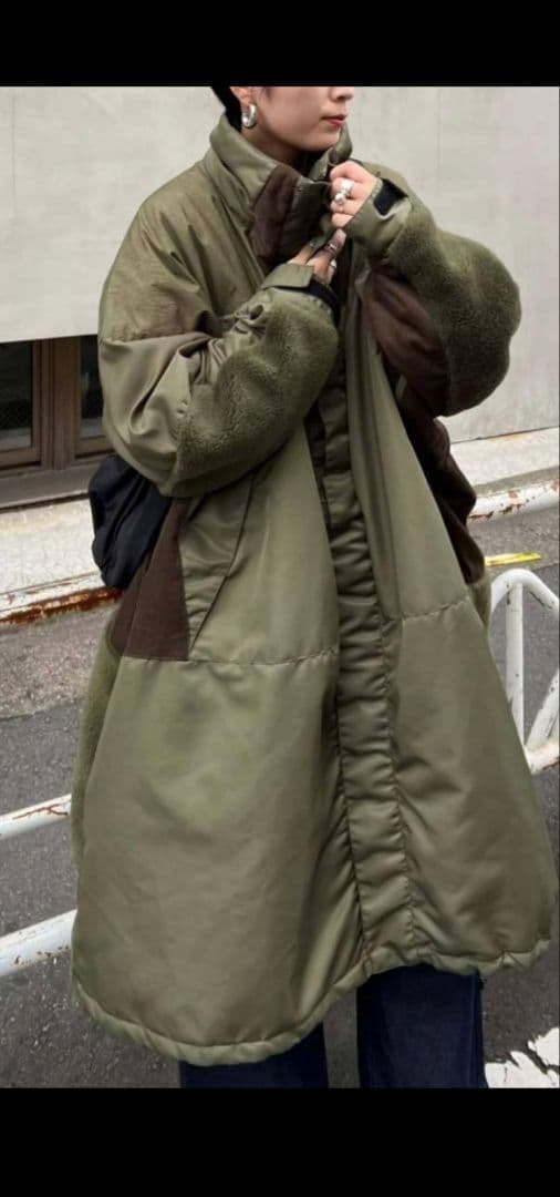 モンスター中綿オーバーコート　エシンタ　etsinta