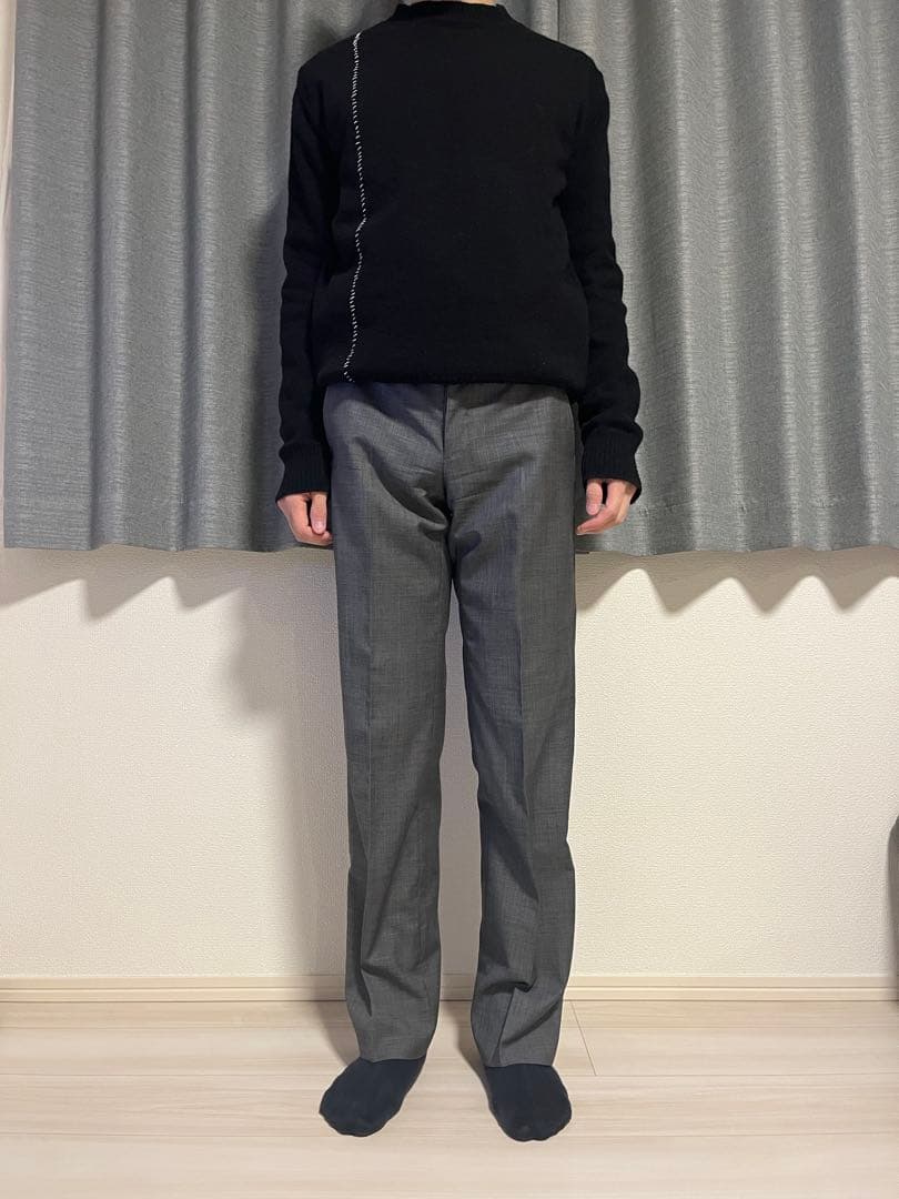 MIU MIU 07ss グレー スラックス 44