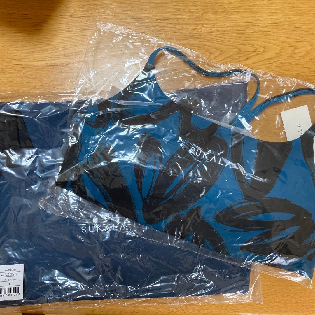 値下げ！！【SUKALA】ハートプリントセパレートタンクトップ