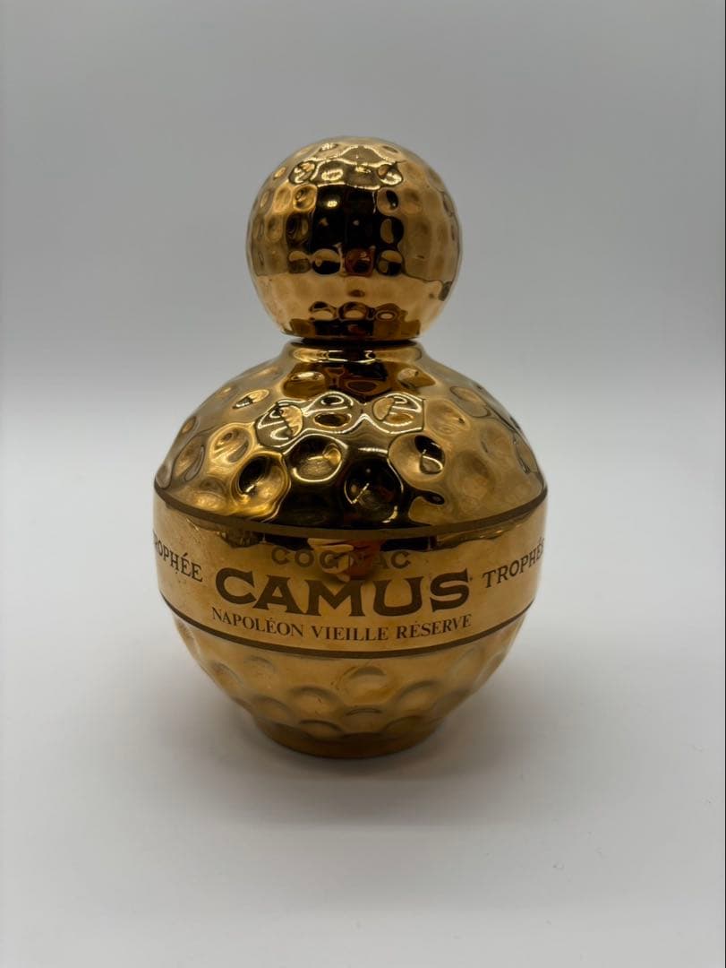 CAMUSカミュ トロフィーゴールドゴルフボールコニャック700ｍ40％