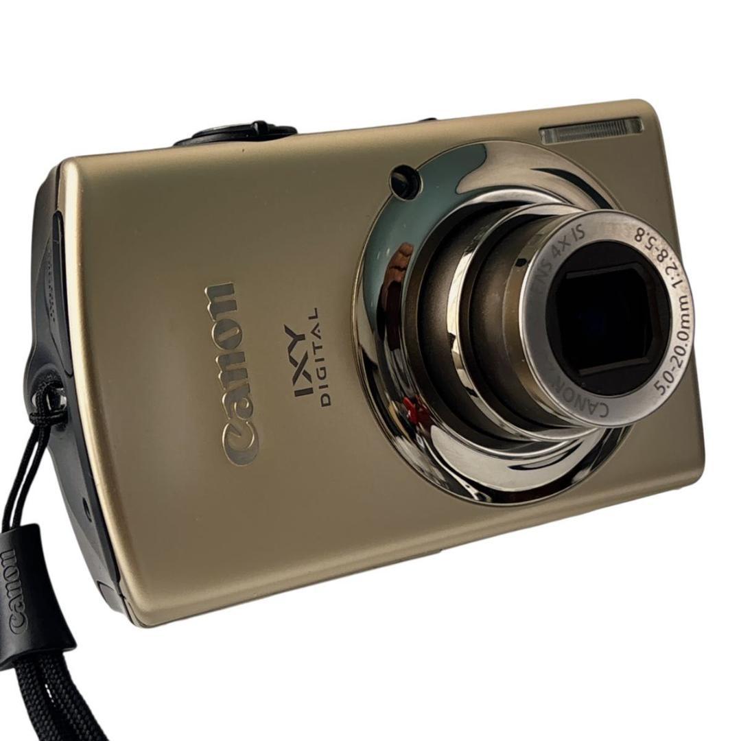 【超美品】 Canon IXY 920 IS ゴールド コンパクトデジカメ