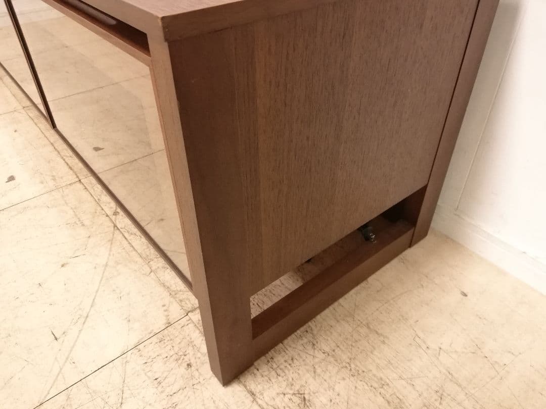 モデルルーム展示品 フジファニチャー テレビボード ウォールナット モダン