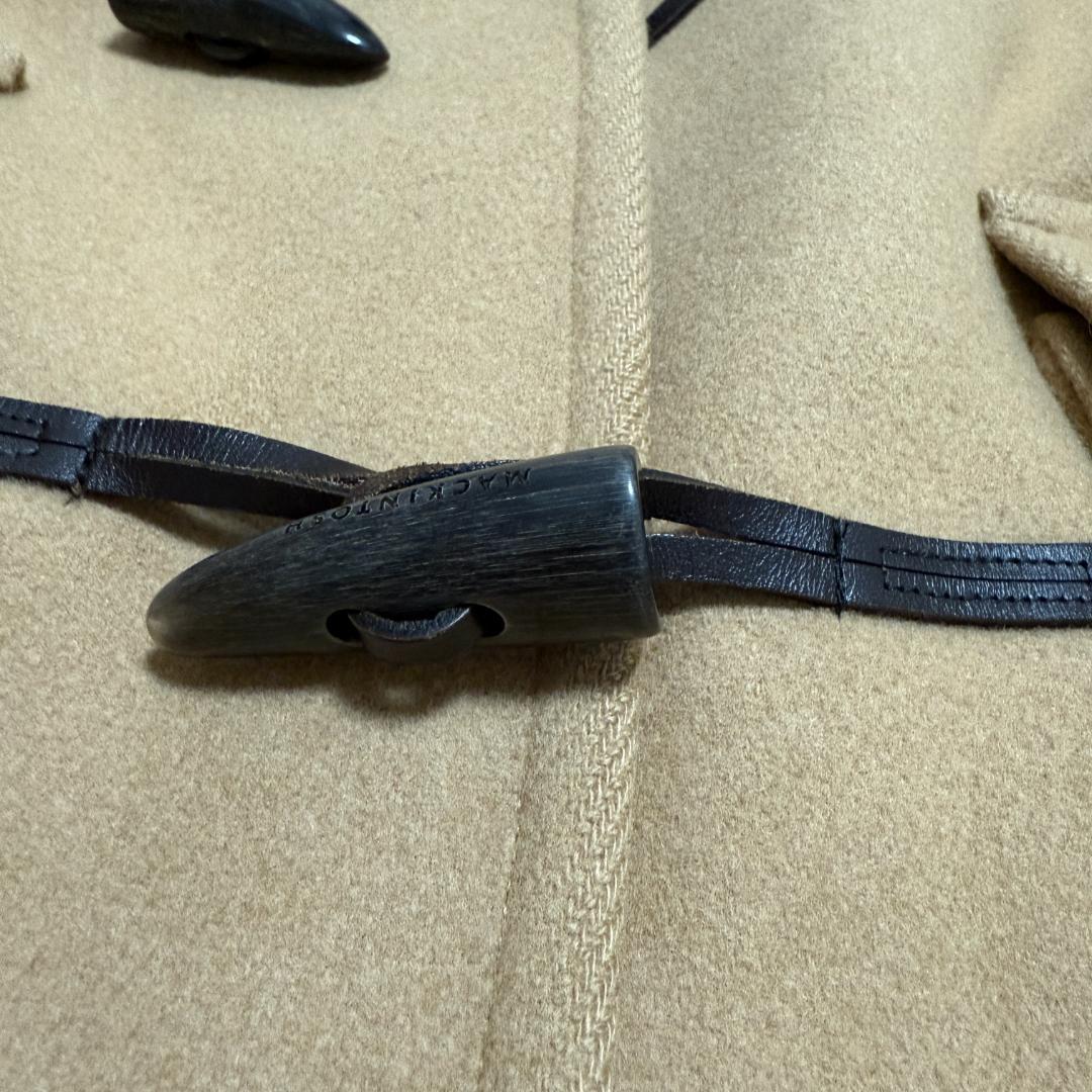 【現行モデル】マッキントッシュ　ロングダッフルコート　キャメル　英国製