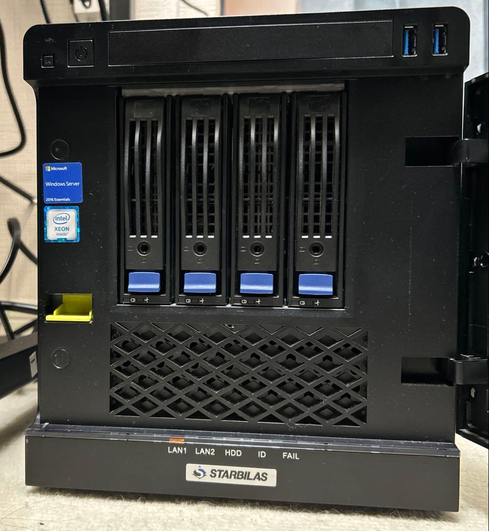 最終値下【HDDSSD付】STARBILAS NASサーバー Xeon 16GB