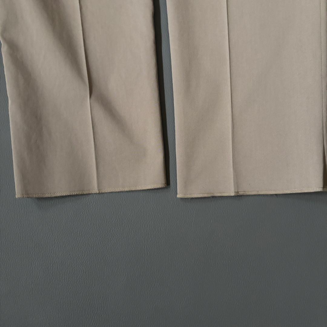 【超美品】ベルナールザンス　パンツ　BZV3 2PF　裾未調整　ベージュ　メンズ