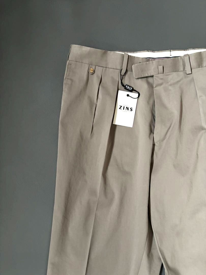 【超美品】ベルナールザンス　パンツ　BZV3 2PF　裾未調整　ベージュ　メンズ