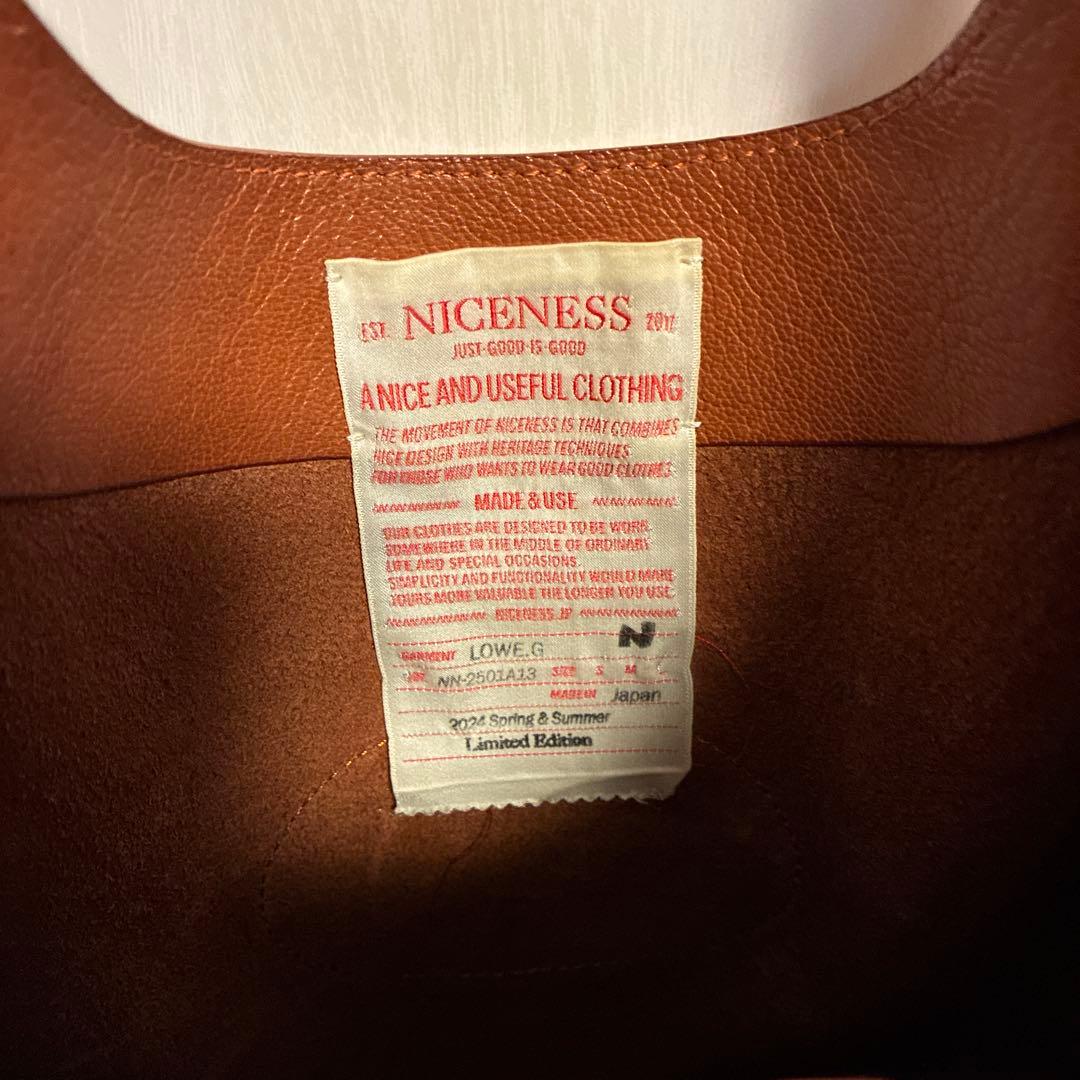 バッグ NICENESS LOWE.G ORANGE