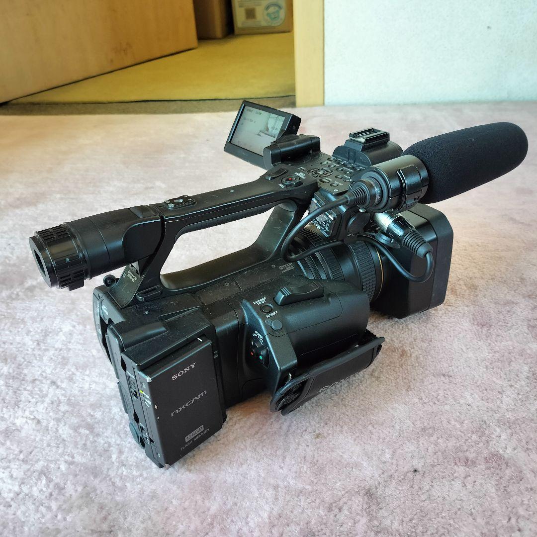 【値下げしました】SONY HXR-NX5J（レンズ難あり）＋フラッシュメモリー