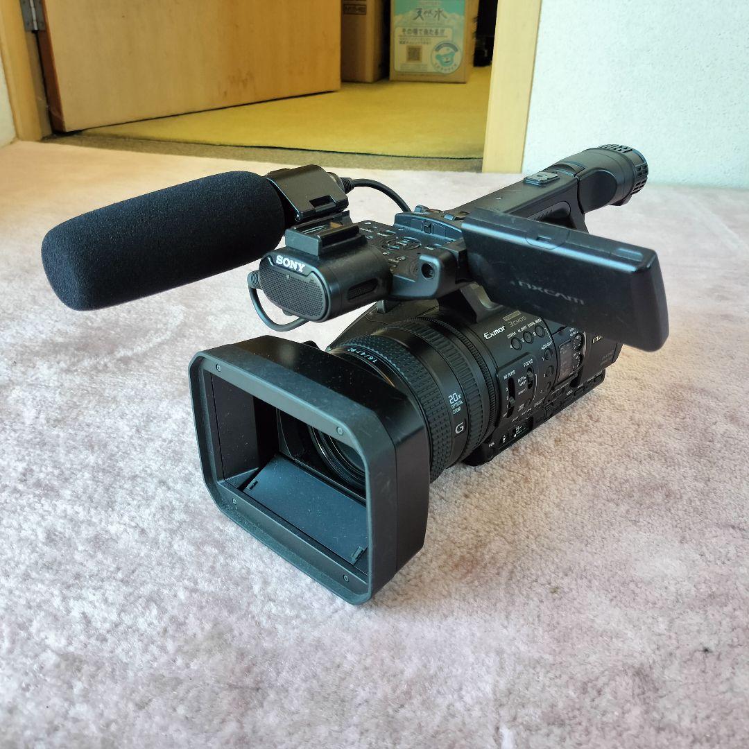 【値下げしました】SONY HXR-NX5J（レンズ難あり）＋フラッシュメモリー
