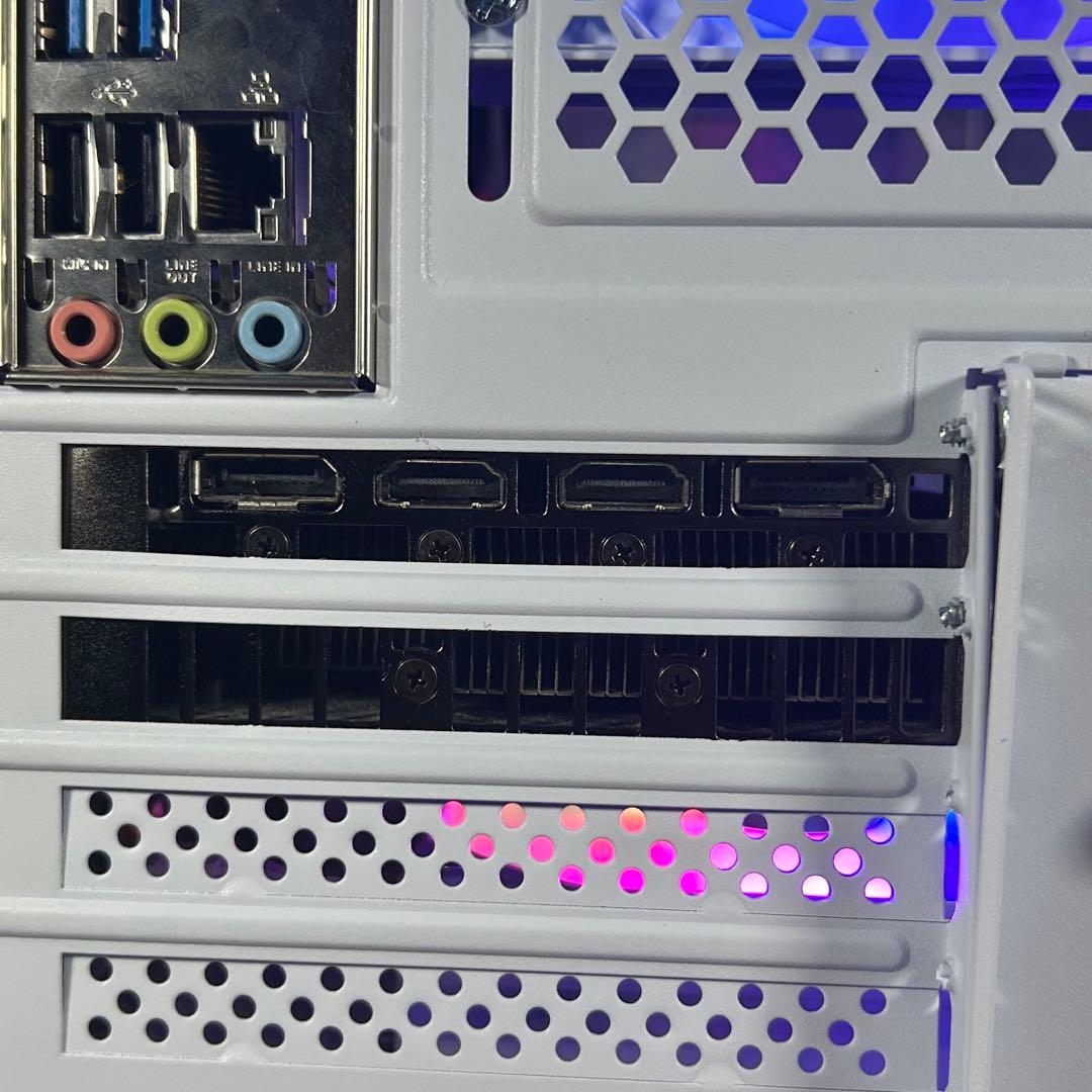 白 ゲーミングPC i7 6700 GTX1660ti FPS快適プレイ可能