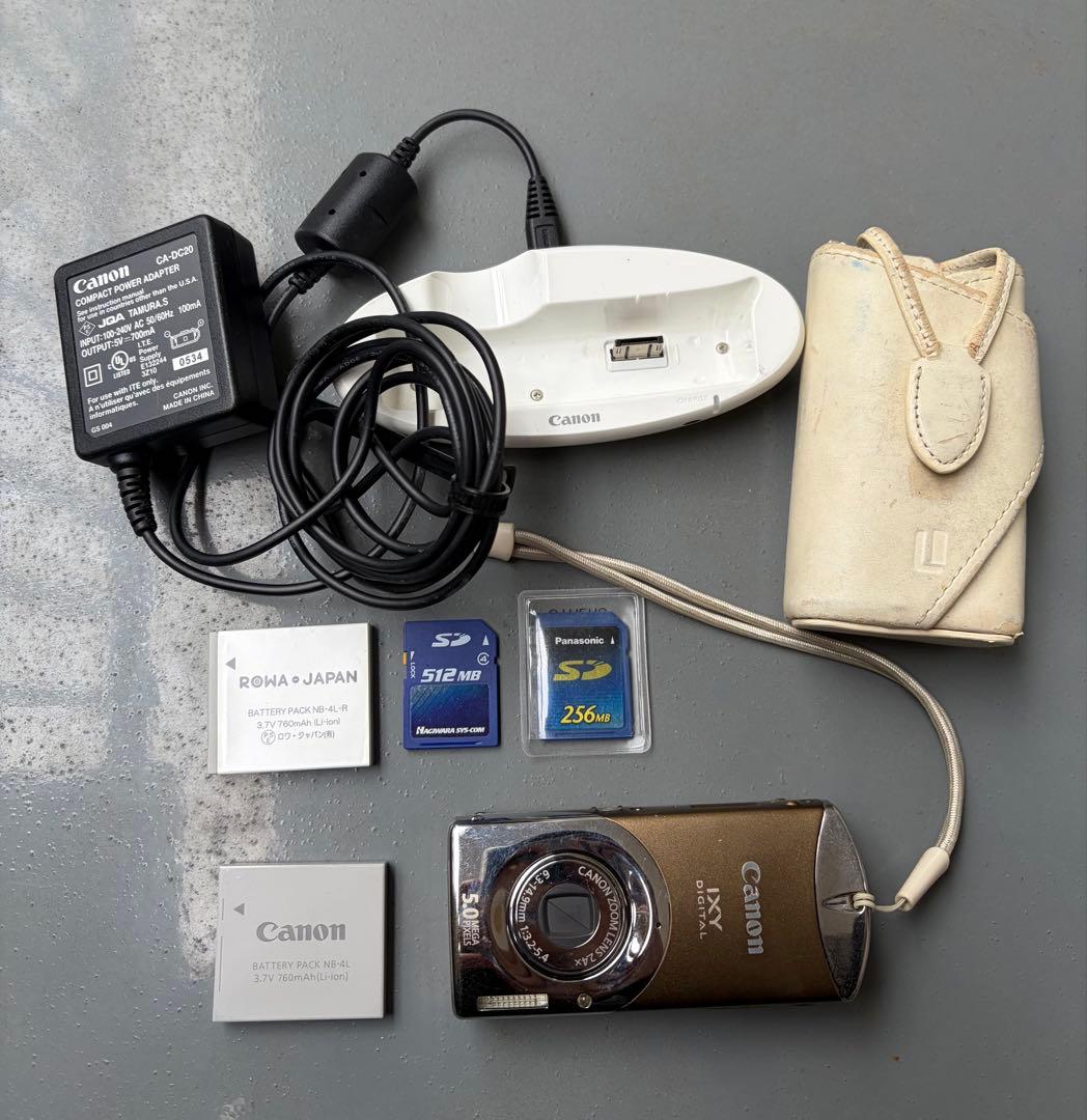 【動作確認済み】Canon IXY DIGITAL L3 フルセット