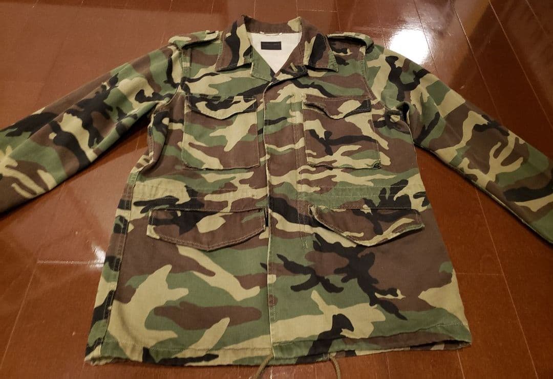 サンローラン ミリタリージャケット