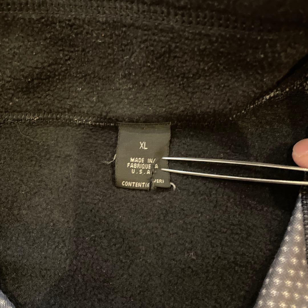 patagonia パタゴニア フリースベスト USA製 24002 黒 XL