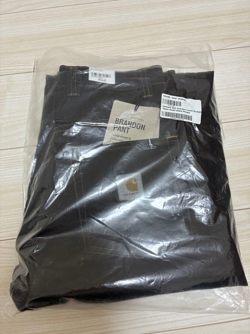 パンツ Carhartt Brandon Pant Black Rinsed S
