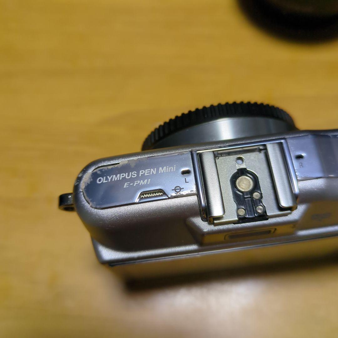 シャッター8433回 オリンパス E-PM1 シルバー