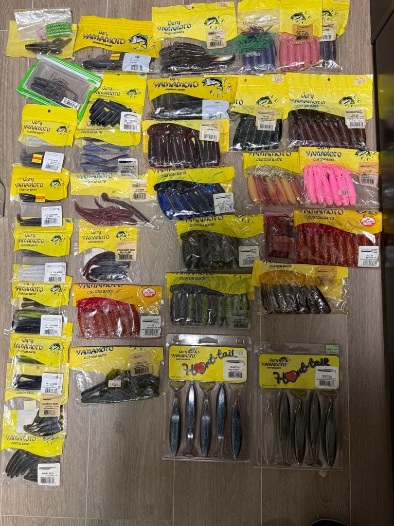 バス釣り完全引退セット　メーカー詰め合わせ