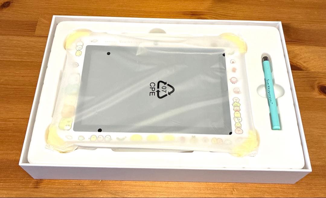 美品　すみっこパッド　8インチ　イエロー　アガツマ　Bluetooth