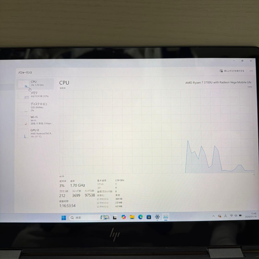 本日削除‼️HP ENVY x360 ジャンク