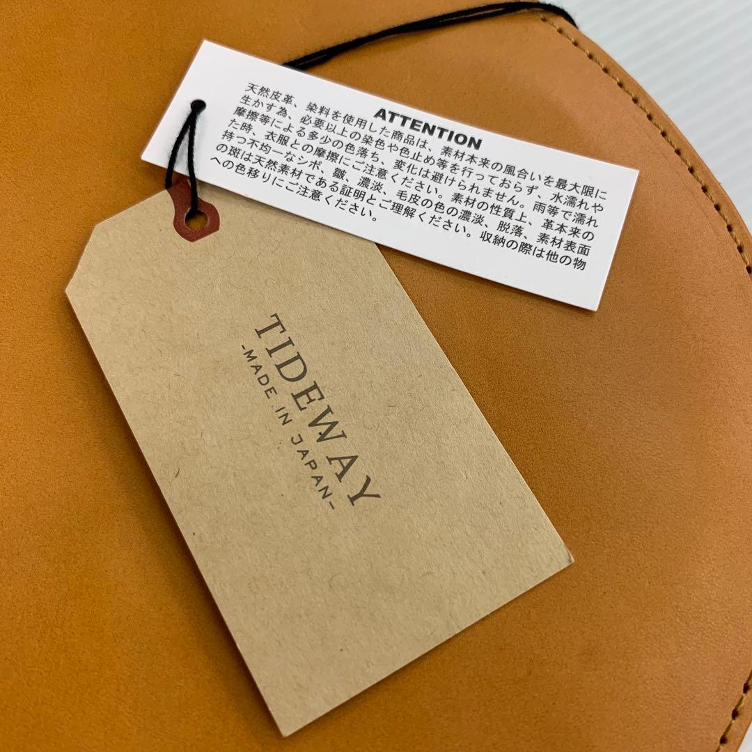 TIDEWAY タイドウェイ NUME MARU ヌメ 丸 ショルダーバッグ