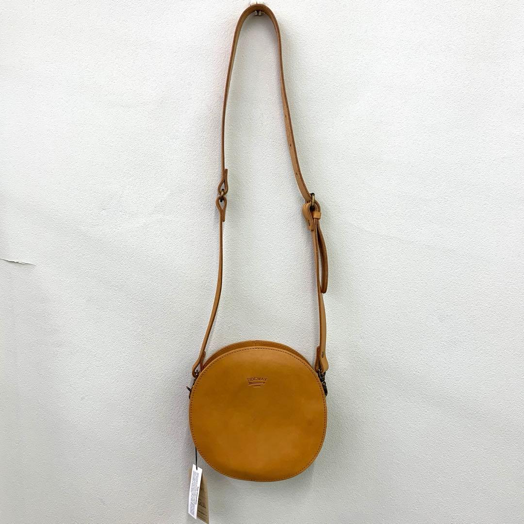 TIDEWAY タイドウェイ NUME MARU ヌメ 丸 ショルダーバッグ