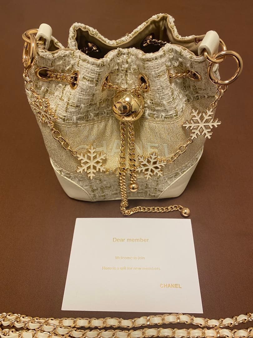 ✴︎希少✴︎新品未使用✴︎ CHANEL シャネル ノベルティ 巾着バッグ ショルダー