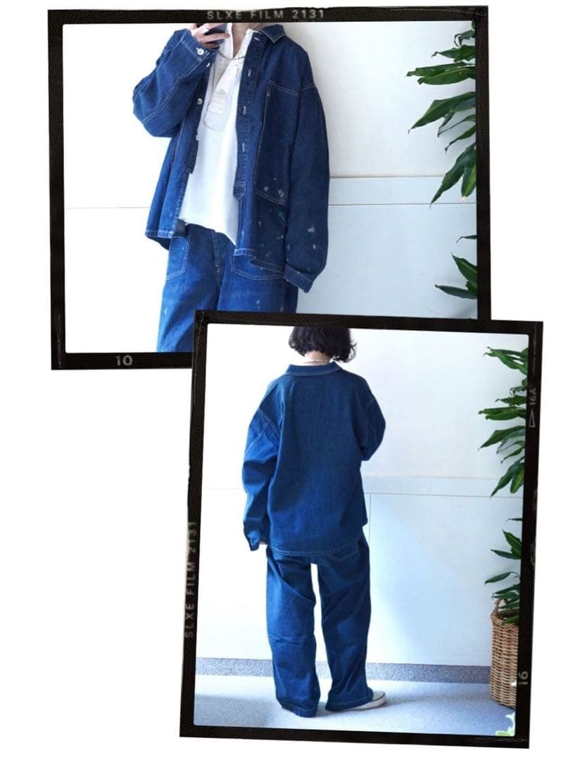 chimala for luxe DENIM WORK JACKETチマラ