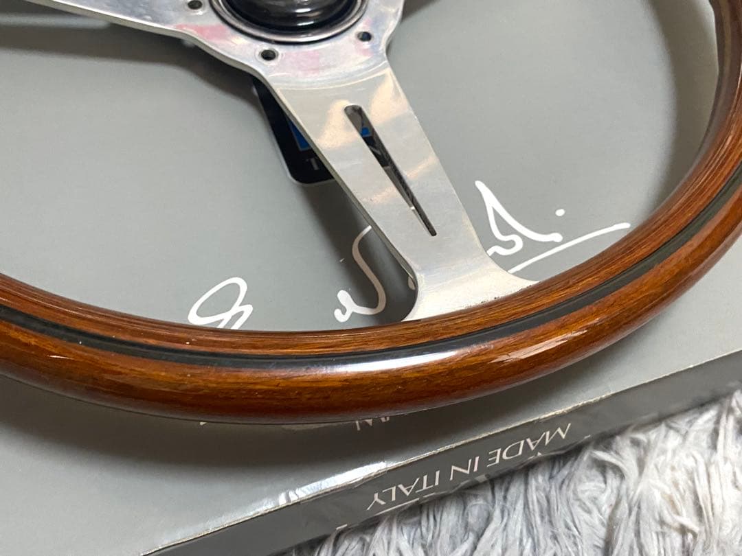 【NARDI Classic】36.5Φ ウッドステアリング　ナルディ