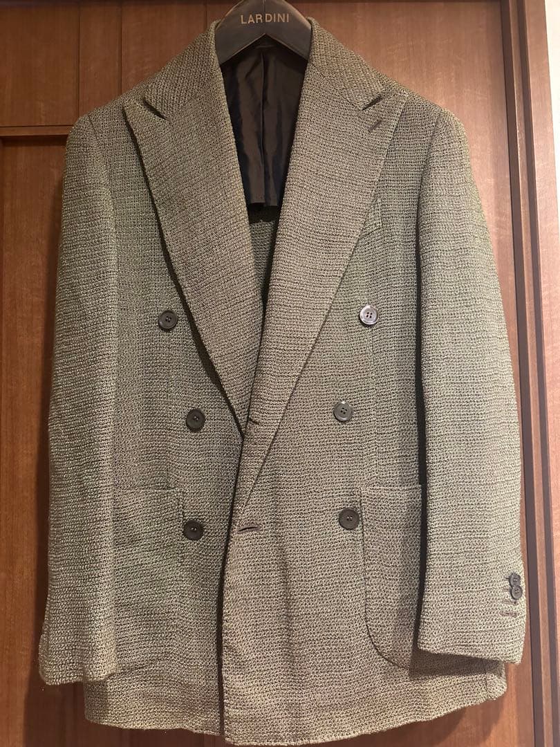 スティレラティーノ‼️42⭐️カーキ系⭐️ダブルジャケット‼️破格⭐️