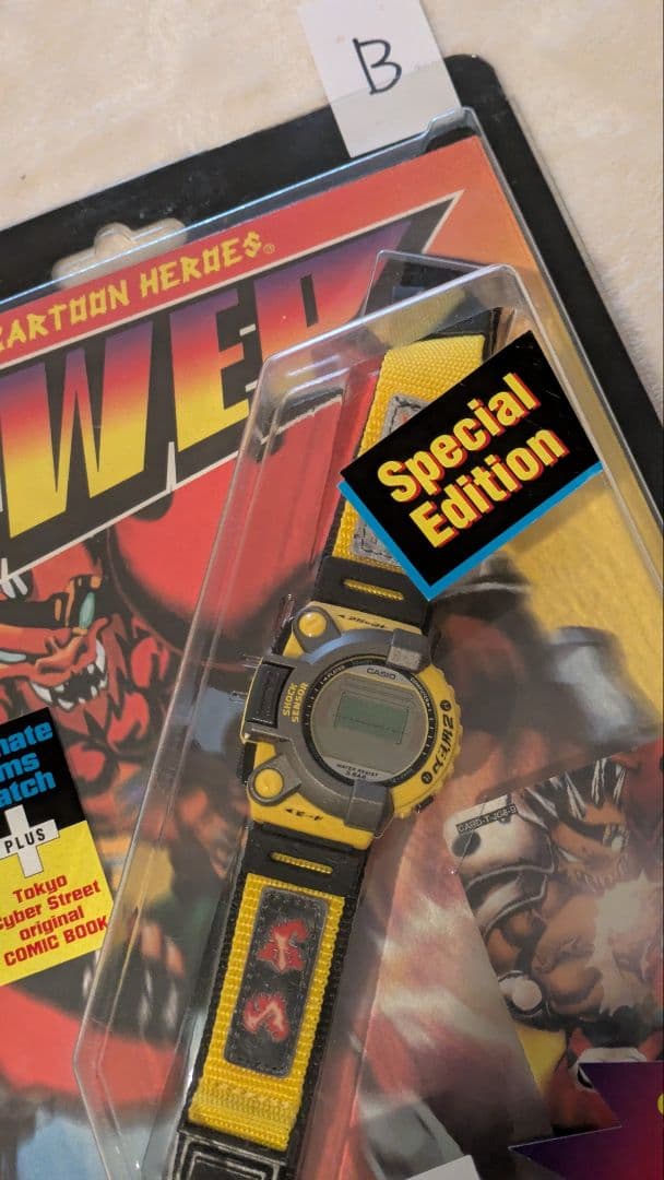 激レア CASIO サイバーマックスZWEP イエローJG-310-9T未使用B