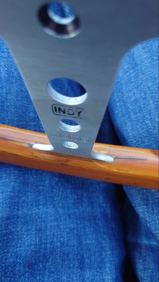 MOMO INDY 32φ ウッドステアリング 当時物