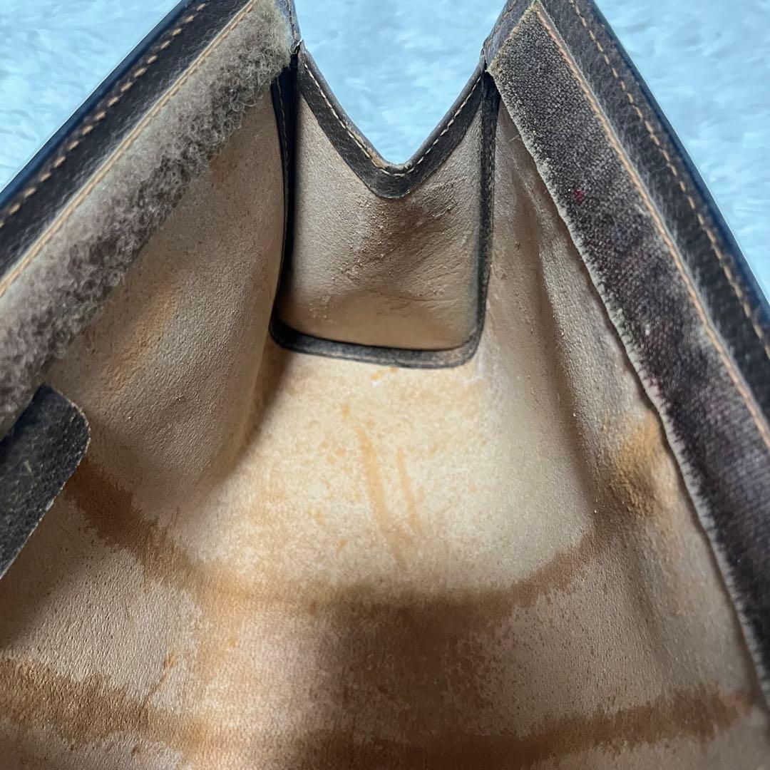 ✨人気デザイン✨OLD GUCCI　クラッチ　シェリーライン　GGスプリーム