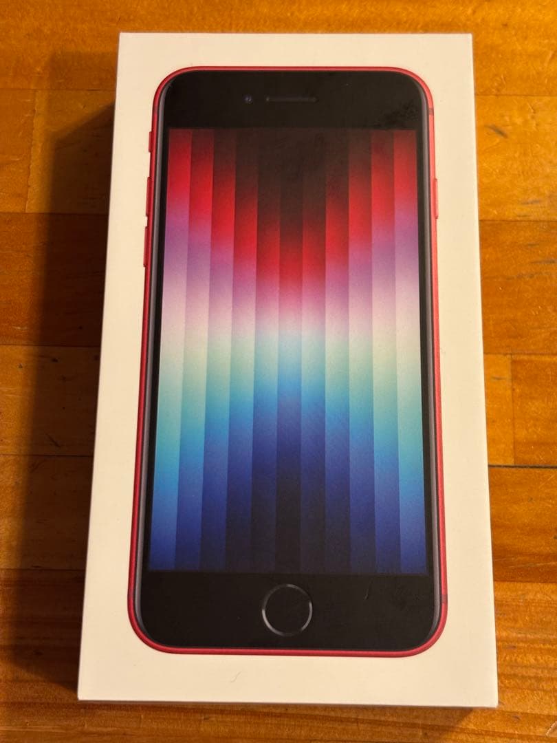 ジャンク品　iPhone SE 第3世代 128GB (PRODUCT)RED