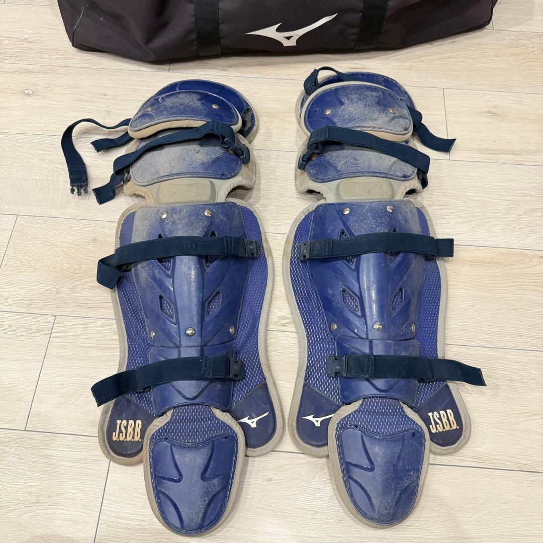 ミズノプロ 軟式用キャッチャー防具一式　セット　収納袋付き