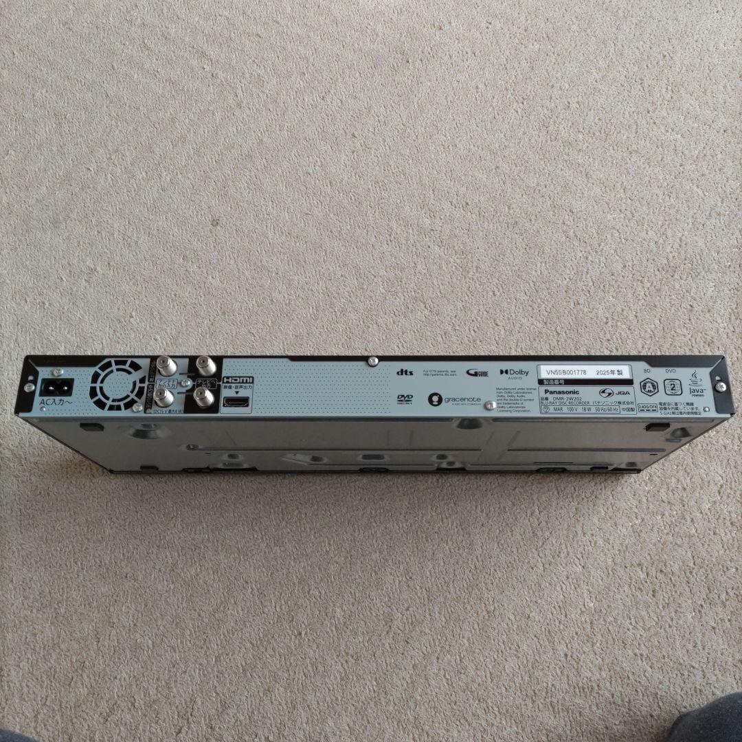 panasoniディーガ ブルーレイディスクレコーダー2TB