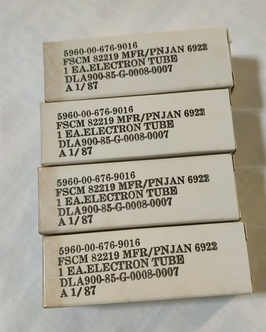 yuki専用JAN 6922 (6DJ8/ECC88)Philips ECG